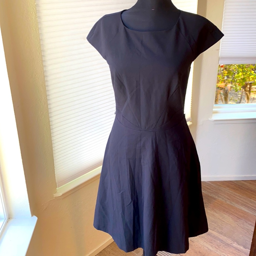 NWT Oasis black zip up dress